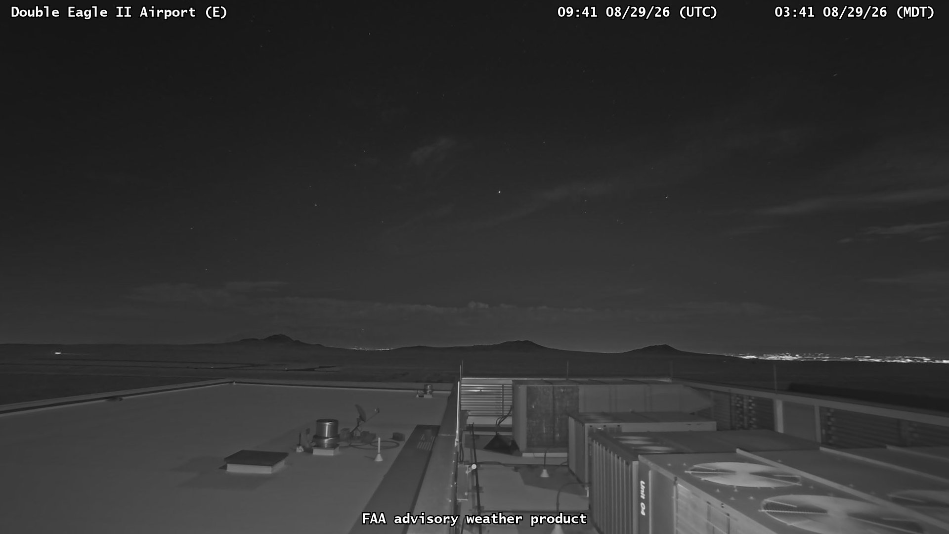 Double Eagle II Airport — East live camera view
