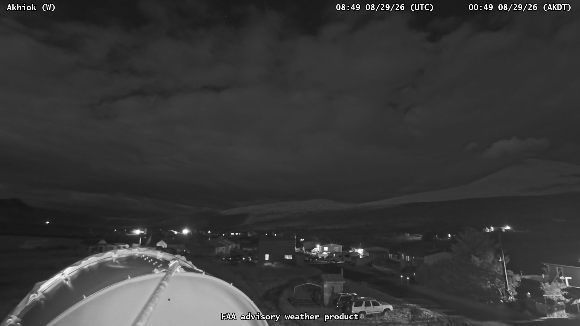 Akhiok — West live camera view