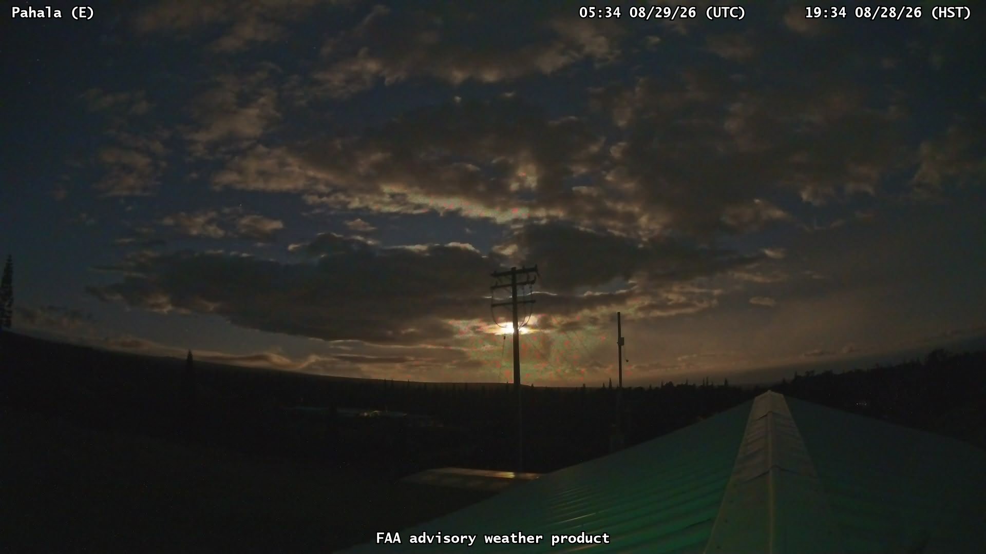 Pahala — East live camera view