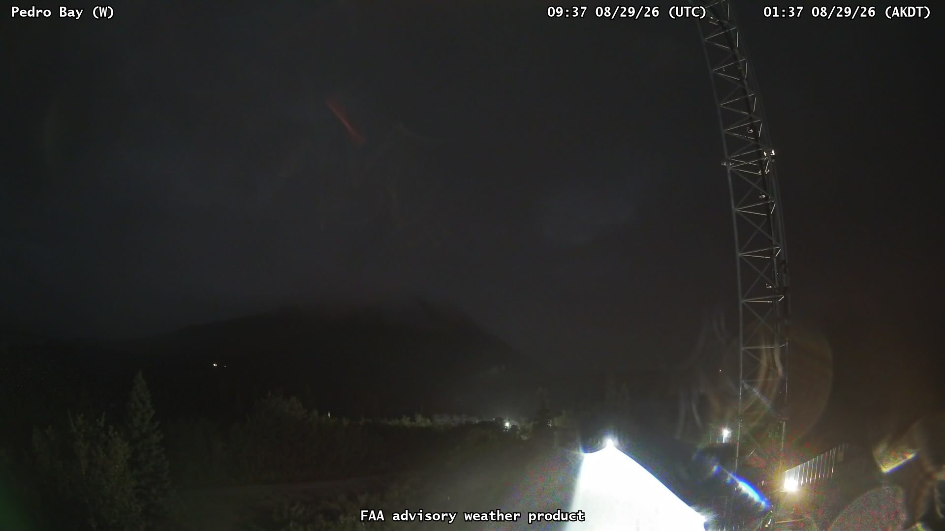 Pedro Bay — West live camera view