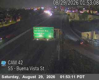 I-5 : (42) Buena Vista live camera view