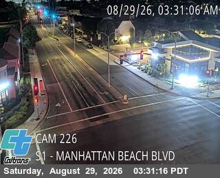 SR-1 : (226) Manhattan Beach Blvd live camera view