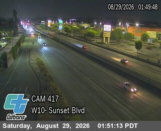 I-10 : (417) Sunset Ave live camera view