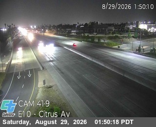 I-10 : (419) Citrus St live camera view