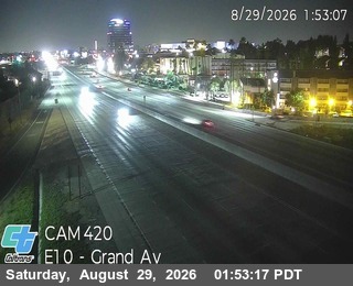 I-10 : (420) Grand Ave live camera view