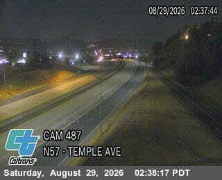 SR-57 : (487) Temple Ave live camera view