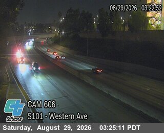 US-101 : (606) Western Ave live camera view