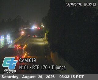 US-101 : (619) SR-170 / Tujunga live camera view