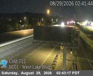 US-101 : (712) West Lake Blvd live camera view