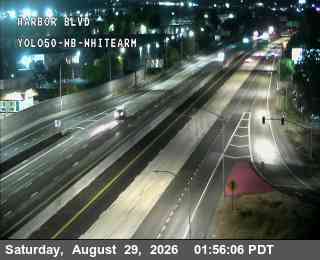 Hwy 50 at Harbor_Blvd_Onr_YOL50_WB_1 live camera view