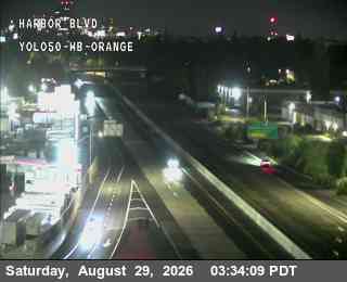 Hwy 50 at Harbor_Blvd_Onr_YOL50_WB_2 live camera view