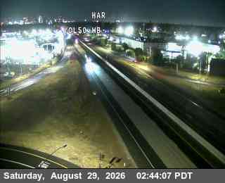 Hwy 50 at Harbor_Blvd_Onr_YOL50_WB_3 live camera view