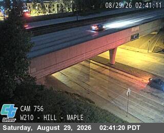 I-210 : (756) Hill-Maple live camera view
