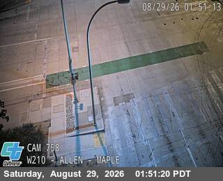 I-210 : (758) Allen-Maple live camera view