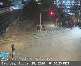 I-210 : (765) Sierra Madre Villa live camera view