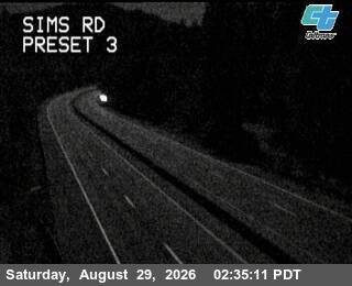 Sims Road live camera view