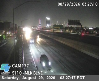 I-110 : (177) Martin Luther King Blvd live camera view
