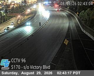 SR-170 : (96) s/o Victory Blvd live camera view