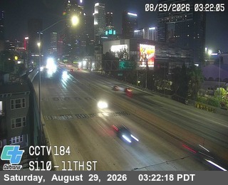 I-110 : (184) 11th St live camera view