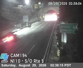 I-110 : (194) S/O Rte 5 live camera view
