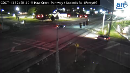 SR 20 / Buford Hwy at Haw Creek Pkwy / Nuckolls Rd live camera view
