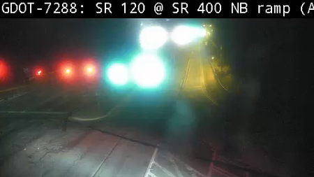 SR 120/Old Milton Pkwy at SR 400 NB Ramp live camera view