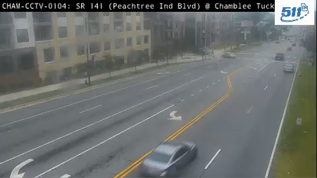 SR 141 / Peachtree Ind Blvd at Chamblee Tucker Rd live camera view