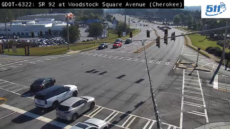 SR 92/Alabama Rd at Woodstock Square Ave live camera view