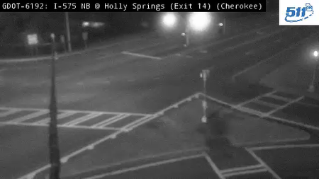 Holly Springs Pkwy at I-575 NB live camera view