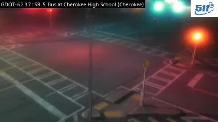 SR 5 Bus at Cherokee High School live camera view