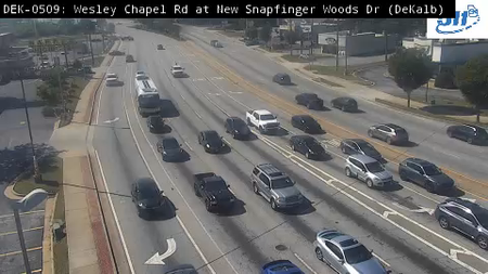 Wesley Chapel Rd at New Snapfinger Woods Dr live camera view