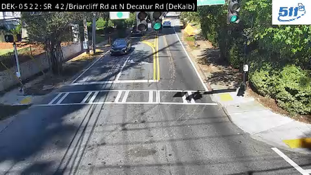 SR 42/Briarcliff Rd at N Decatur Rd live camera view