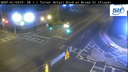 SR 1 / Turner McCall Blvd at Broad St live camera view
