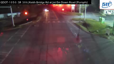 SR 306/Keith Bridge Rd at Jot Em Down Rd live camera view