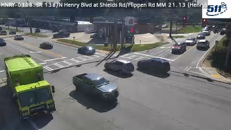 SR 138/N Henry Blvd at Shields Rd/Flippen Rd live camera view