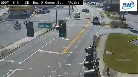 SR 1 Bus at Queen St live camera view