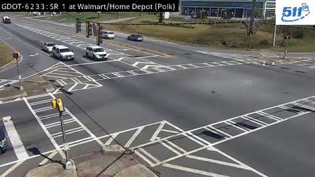 SR 1 at Walmart/Home Depot live camera view