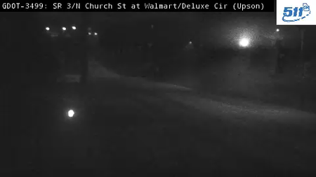 SR 3/N Church St at Walmart/Deluxe Cir live camera view