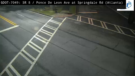 SR 8 / Ponce De Leon Ave at Springdale Rd live camera view