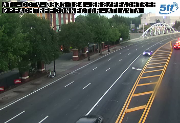 SR 9/Peachtree St at Buford Conn/I85 NB Ramp live camera view