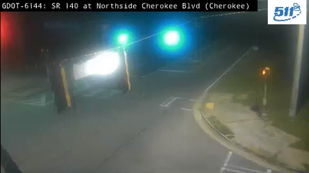 SR 140 at Northside Cherokee Blvd live camera view