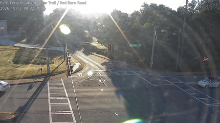 Bells Ferry Rd at Red Barn Rd live camera view