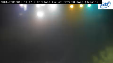 SR 42 / Moreland Ave at I285 WB Ramp live camera view