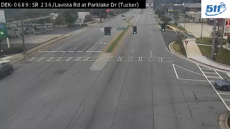 Lavista Rd at Parklake Dr live camera view