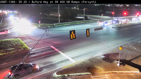 SR 20/Buford Hwy at SR 400 SB Ramps live camera view