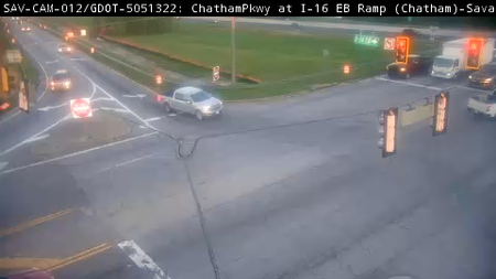 CHATHAM Pkwy at I-16 EB live camera view