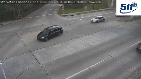 Gwinnett St at I16 EB/WB/W Boundary live camera view