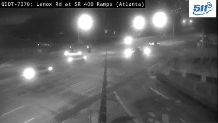 Lenox Rd at SR 400 Ramps live camera view