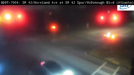 SR 42 / Moreland Ave at SR 42 Spur /McDonough Blvd live camera view