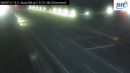 Sixes Rd at I-575 SB live camera view
